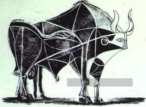 The Bull State V 1945 cubiste Pablo Picasso Peintures à l'huile